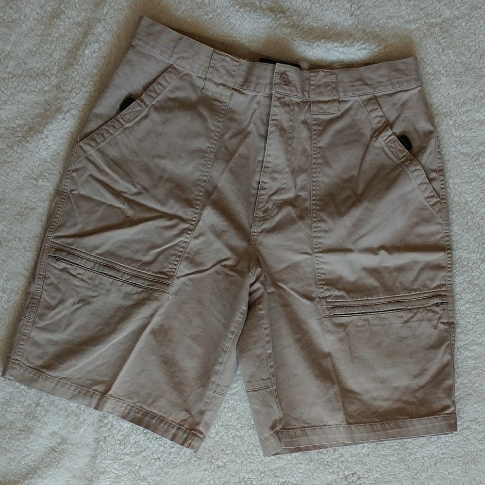 Men's John Ashford Khaki Shorts